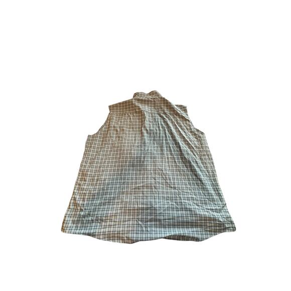 Run N Gun American Fishing Tackle Co Sleeveless Plaid Button Down Shirt Size XXL - Picture 6 of 7